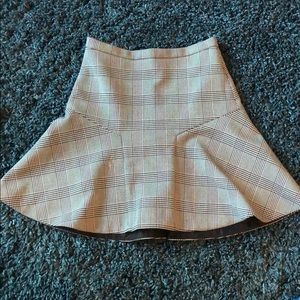 Jcrew fit and flare skirt size 00